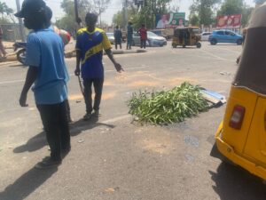 Accident victim