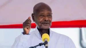 Shugaba Musevni na Uganda