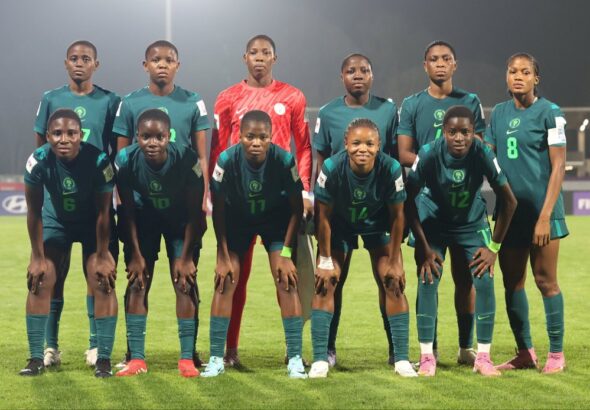 Nigeria's under 17 women's team