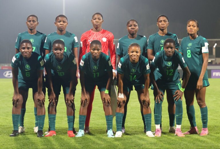 Nigeria's under 17 women's team