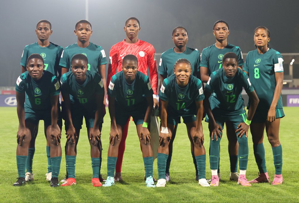 Nigeria's under 17 women's team
